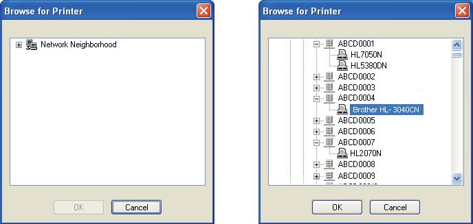a Client computer b Also known as Server or Print server c TCP/IP or USB d Printer Install the driver and choose the correct printer queue or share name a b If you are going to connect to a shared