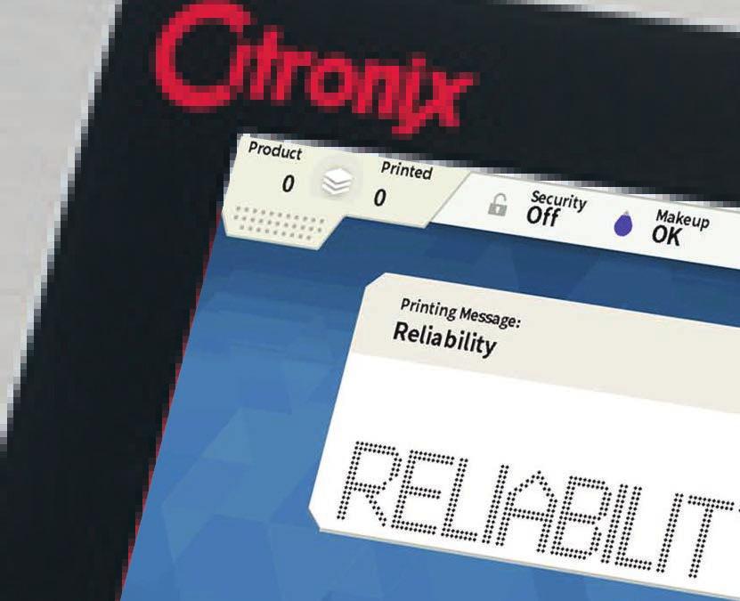 Citronix s range of printers apply identifying marks such as best before dates, traceability