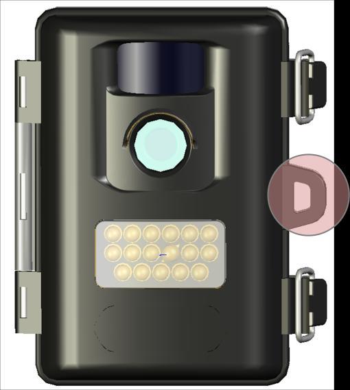 4 Secure Your Camera The ProStalk PC2000 Nature Camera has a lock hole to secure the device using a padlock. 7.