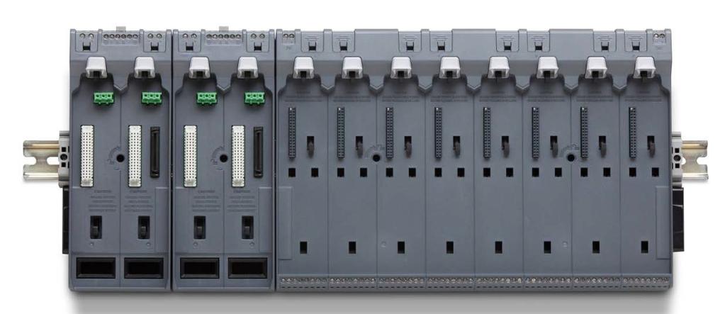 DeltaV Distributed Control Systems Product Data Sheet S-series Horizontal Carriers The DeltaV modular I/O subsystem is easy to install and maintain Modular design allows flexible installation Allows