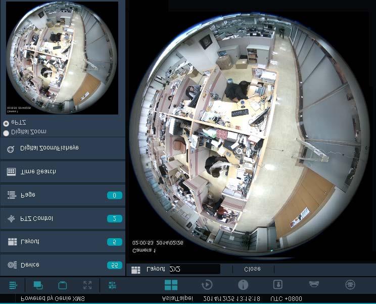 If you select a fisheye camera, you can enable the eptz function by clicking the eptz option in the Digital Zoom / Fisheye field.