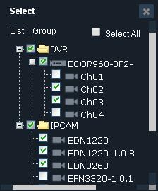 For DVR/NVR, you can select specific channels from a DVR or NVR. To archive the recordings from the system to your computer for local playback: 1.
