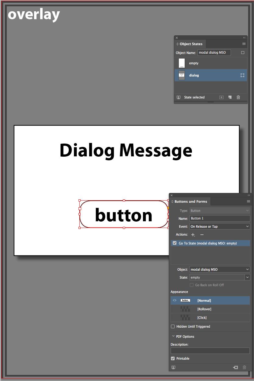 Modal Dialogs and Alerts A modal dialog is something that interrupts the user s normal flow to provide a critical message or get input.