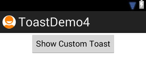 The Toast Widget Example 4. XML Layout - activity_main.xml <LinearLayout xmlns:android=
