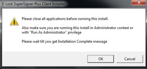 3. Install the software in Program Files folder only on the below path.