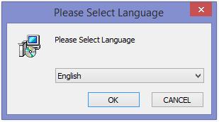 6. The following select language interface appears: Screen 27: Installation