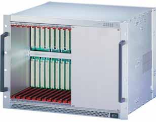 Systems VME subrack systems 7 U, 12 SLOT, FOR TRANSITION MODULES Main Catalogue System for vertical board mounting with board formats Rear: U, 12 HP, 80 mm deep; for transition modules Backplane VME