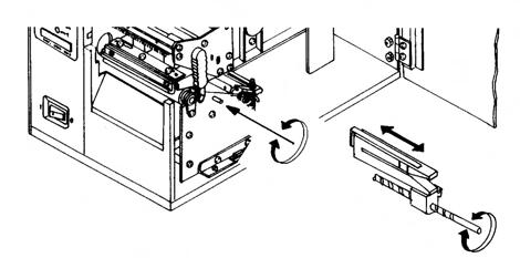 Section 2: Installation Sensors The TDP4*H printers contain three sensing units; a Ribbon End motion sensor, a Head Open microswitch and a Label Indexing Sensor RIBBON END SENSOR HEAD OPEN SENSOR