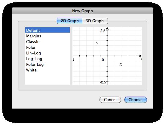7 II. Graphing with Grapher in OSX If you have access to a Mac, you have another option, which is the Grapher utility.
