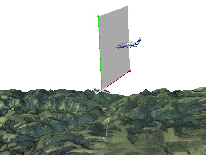 representation of aircraft separation as shown in Figure 2-3.