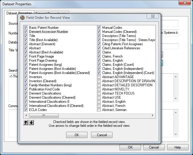 Attach import filters to *.vpt files imported using earlier versions of VantagePoint (v2.x and earlier). See the section entitled Changing Database Configurations in a VantagePoint file.