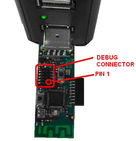 4.2 Hardware Setup for USB Dongle The setup process for flashing the USB Dongle is very similar to the process when flashing the sensor tag.