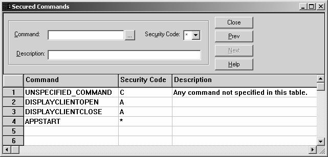 Leaving the default to no security and then individually securing select commands is called Security by Inclusion.
