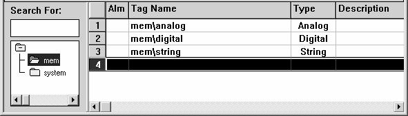 Manual Tag Creation Open the Tag Database editor by double-clicking its icon in the HMI Tags folder in the Project Explorer.