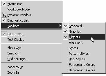 5-4 Customizing Your Environment Many toolbars are available when using