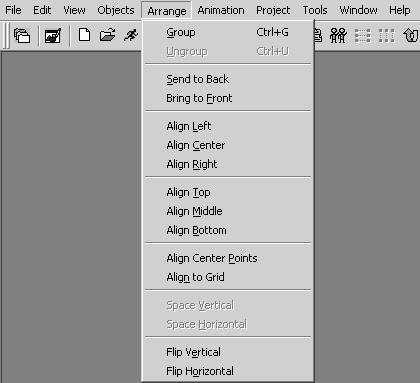 Edit grouped objects by double clicking the group. You may single click each item within the group to edit that item.