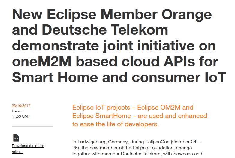 Example: Demo of Orange & Deutsche