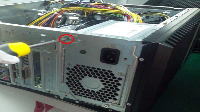 6. Take off PSU from the unit.