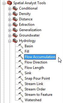 Making flow accumulation data 1) The