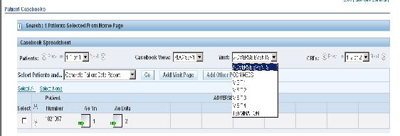 NAVIGATING OC RDC (cont.) > ecrf Click on the desired ecrf icon to open the page. Maximize the ecrf window.