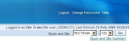 ACCESSING OC RDC (cont.) > Change Password Change Password There are instances in which users are required to change their password: Upon initial log in. Every 90 days.