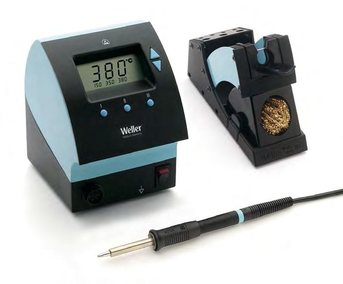 Soldering Stations Cost reduction - longer tip lifetime due to temperature reduction Automatic tool recognition Easy tip exchange without tools ESD safe ESD Ready, set, go - with perfect accuracy!