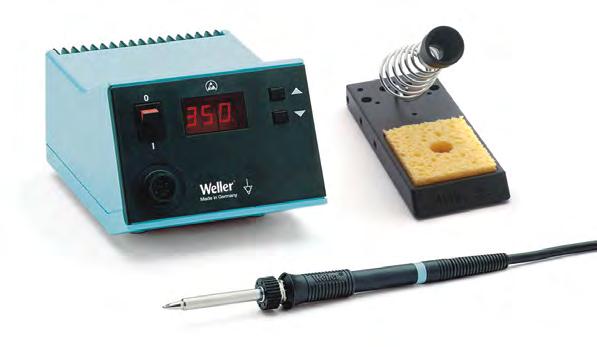 Soldering Stations Easy handling Very good cost / performance ratio ESD safe ESD Digital soldering stations WSD (Optical set and read temperature display) and WS (set-temperature display) stations
