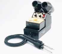 972 LONER High Performance Dual Temperature Controlled Soldering Station A high performance dual station that allows the user to design a preferred combination of soldering, hot air or fume