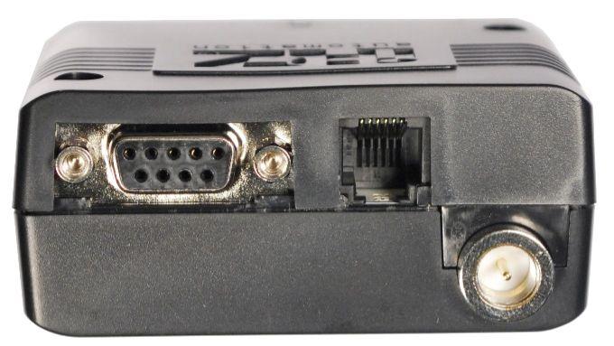 On the figures the digits signify the following: 1. connector RJ11 for audio interface connection, 2. network LED indicator, 3.