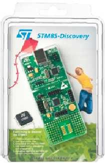 It is based on an STM32F100RBT6B and includes ST-Link embedded debug tool interface, LEDs and push buttons.