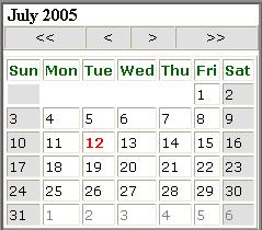Date Fields Dialog Boxes Enter information by using DD/MM/YYYY format or click the Calendar Icon hypertext link.