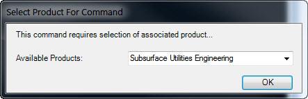 Start the Model Builder tool from Tasks > Subsurface Utilities > Tools 4. Choose Subsurface Utility Engineering from the drop down list.
