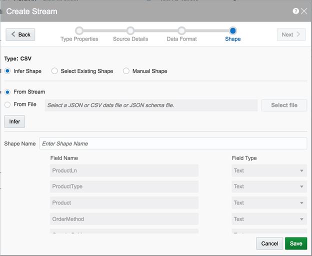 Chapter 3 Validating Data Flow to Oracle Stream Analytics 8.