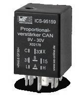 ICCS products More products and application solutions ICCS PropCAN Graphically programmable Operating voltage 9-30 V DC Freescale HCS08 processor with 60 kb flash memory 2 analogue inputs, 1