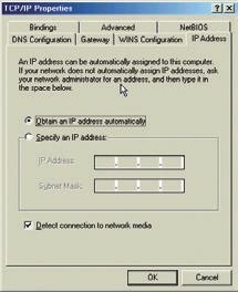 Setting Up your Computers Manually Configuring Network Adapters in Windows 98SE or Me 1. Right-click on My Network Neighborhood and select Properties from the drop-down menu. 2.