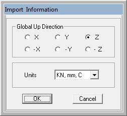 Before importing the model into SAP2000, it is usually recommended