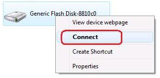 2. When the USB device is connected, the Network USB over IP Server will detect the connection of the USB device, and an icon of the USB device will show up in the Network window.