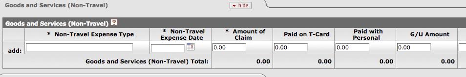 Summary Tab v) Populates automatically as DVQE tabs are filled out. Check that amount being reimbursed to either your travel card or Personal are accurate.