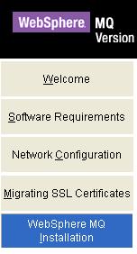 16. Now proceed to installing WebSphere MQ by