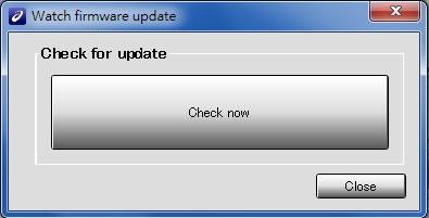 2.5 Update 2.5.1 Update Watch Firmware update (Optional) The watch firmware will be released from time to time.