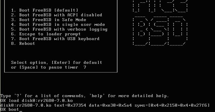 On some systems with ACPI enabled, FreeBSD may not work. You can try to disable ACPI in system BIOS or type the command set hint.acpi.0.disabled= 1 under boot prompt to solve the problem.