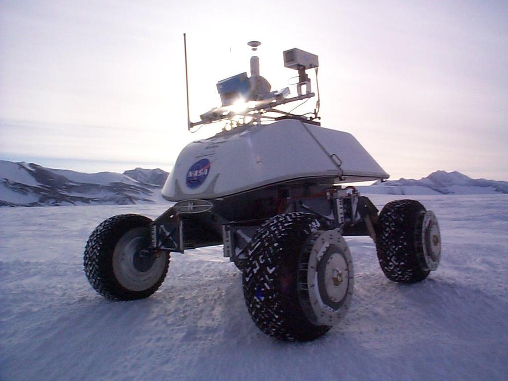 Real-time stereo Nomad robot searches for meteorites in Antartica http://www.frc.ri.cmu.edu/projects/meteorobot/index.