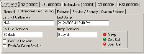 runtime, the name of the current IQ Template, battery level and turn on time.