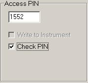 PIN Lock Enabled will then be shown in the PC software in the dock configuration window.