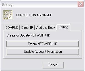 Connect Manager. If you are installing DVR and Network Viewer now, please press Setting.