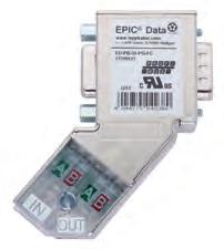 EPIC DATA PROFIBUS connectors 35 fast connect BUS Fast connect stripping tool EPIC DATA PROFIBUS connectors are screw terminal, 9 pin D-sub connectors with an integrated adjustable termination