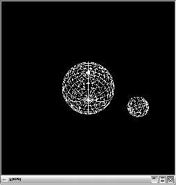 Example 1 planet.c Control: d y a A ESC Example 2 #include <GL/glut.h> static GLfloatyear=0.0f, day=0.0f; void init() glclearcolor(0.0, 0.