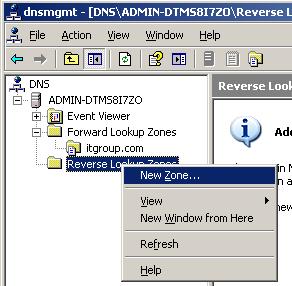 6 Hình 1-4: Đặt tên DNS 1.2.2 Tạo Reverse Lookup Zone chọn Next.