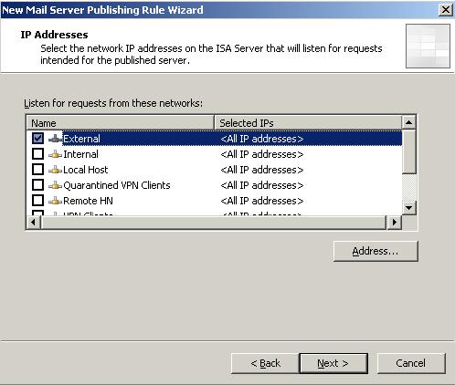 74 Hình 5-60: Chọn nguồn truy cập Mail Server.