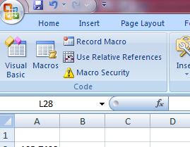 Macros are very powerful things so you have to reset your EXCEL to allow that macro to